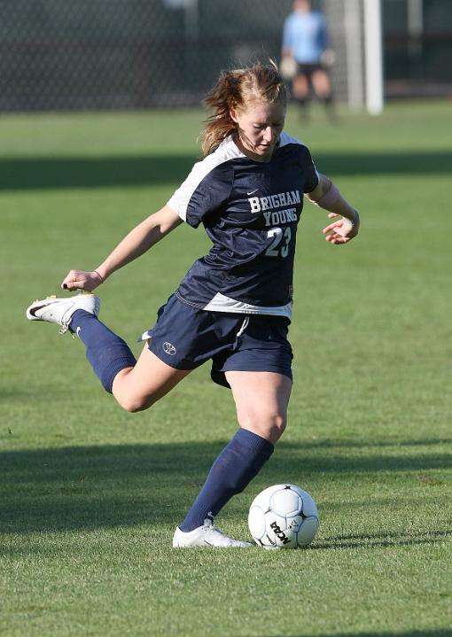 037NCAA BYU vs Stanford-.JPG - 2009 NCAA Women's Soccer Championships second round, Brigham Young University vs. Stanford. Stanford wins 2-0 and advances to the round of 16.